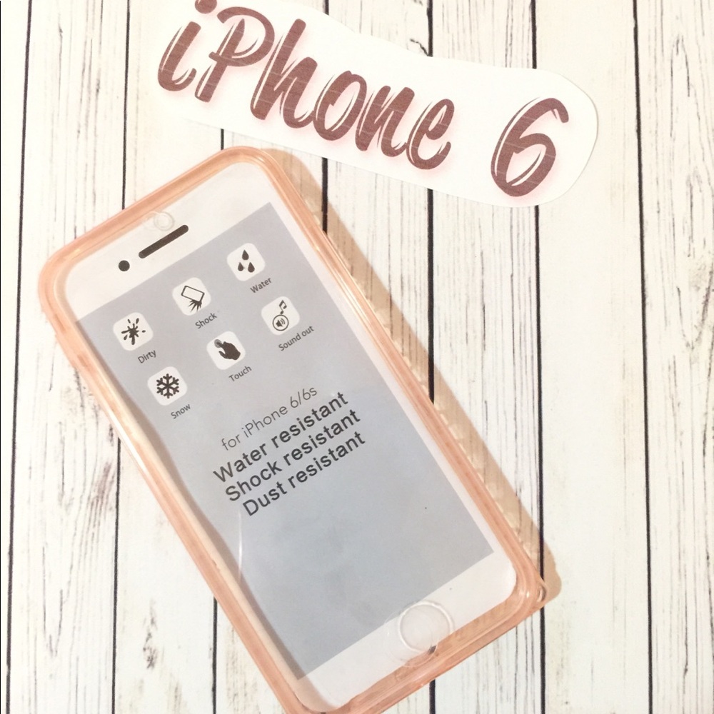 TPU Clear💧Waterproof💧iPhone 6 Case